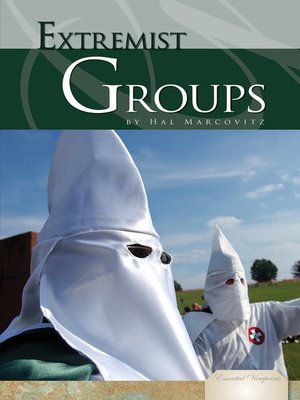 cover image of Extremist Groups
